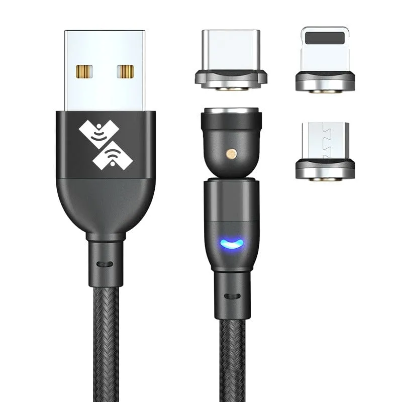 Magnetic Charging Cable - USB C, Lightning, Micro USB