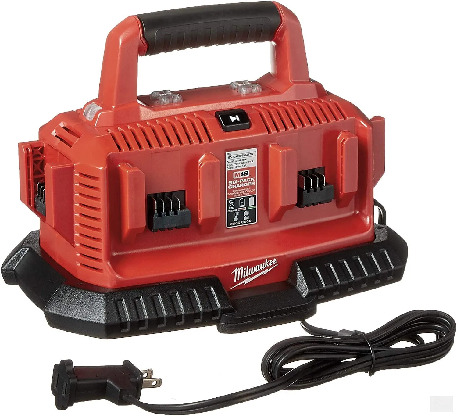 MILWAUKEE M18™ Six Bay Charger 48-59-1806