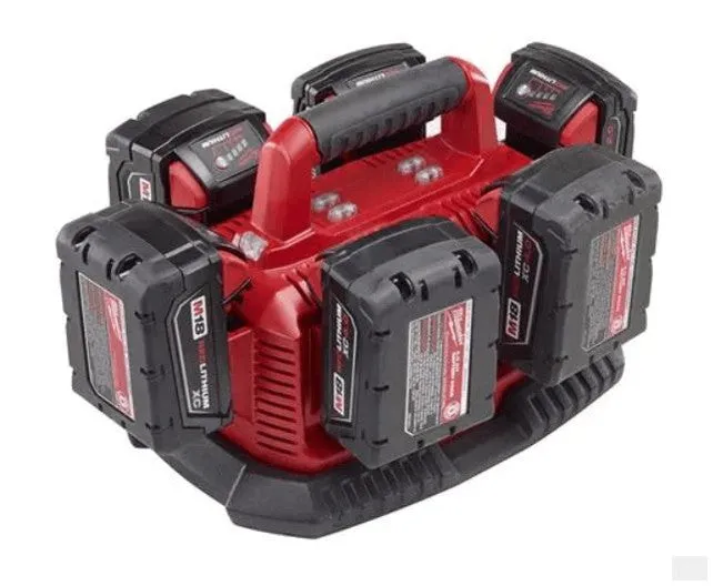 MILWAUKEE M18™ Six Bay Charger 48-59-1806