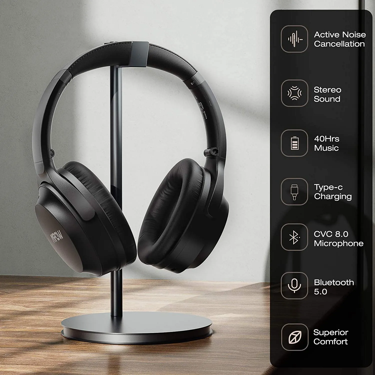 Mpow H12 IPO Active Noise Cancelling Headphones