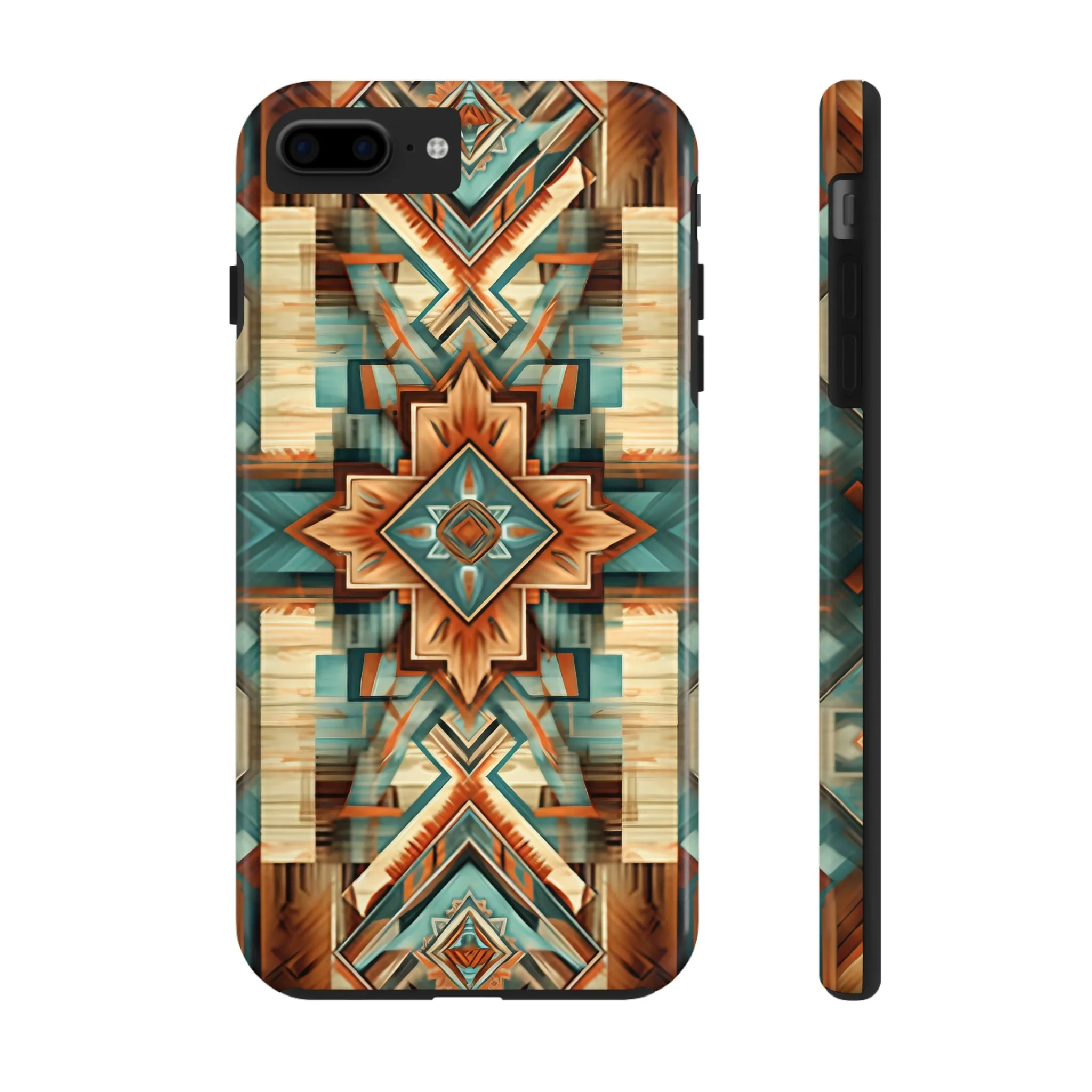 Native American Pattern Design Tough Phone Case compatible with a large variety of iPhone models, Gift, Phone Case