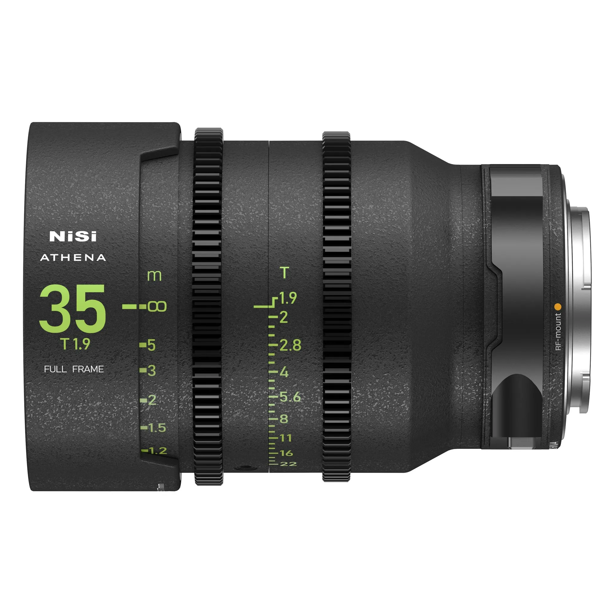 NiSi 35mm ATHENA PRIME Full Frame Cinema Lens T1.9 (RF Mount)