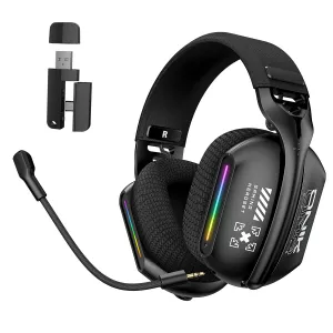 ONIKUMA GT808 Tri-mode Gaming Headset RGB Light 2.4Ghz