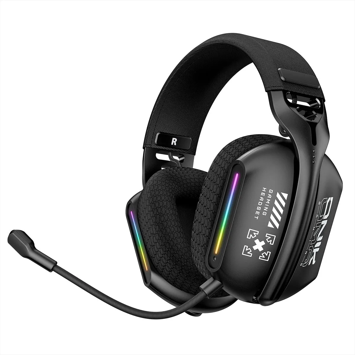 ONIKUMA GT808 Tri-mode Gaming Headset RGB Light 2.4Ghz