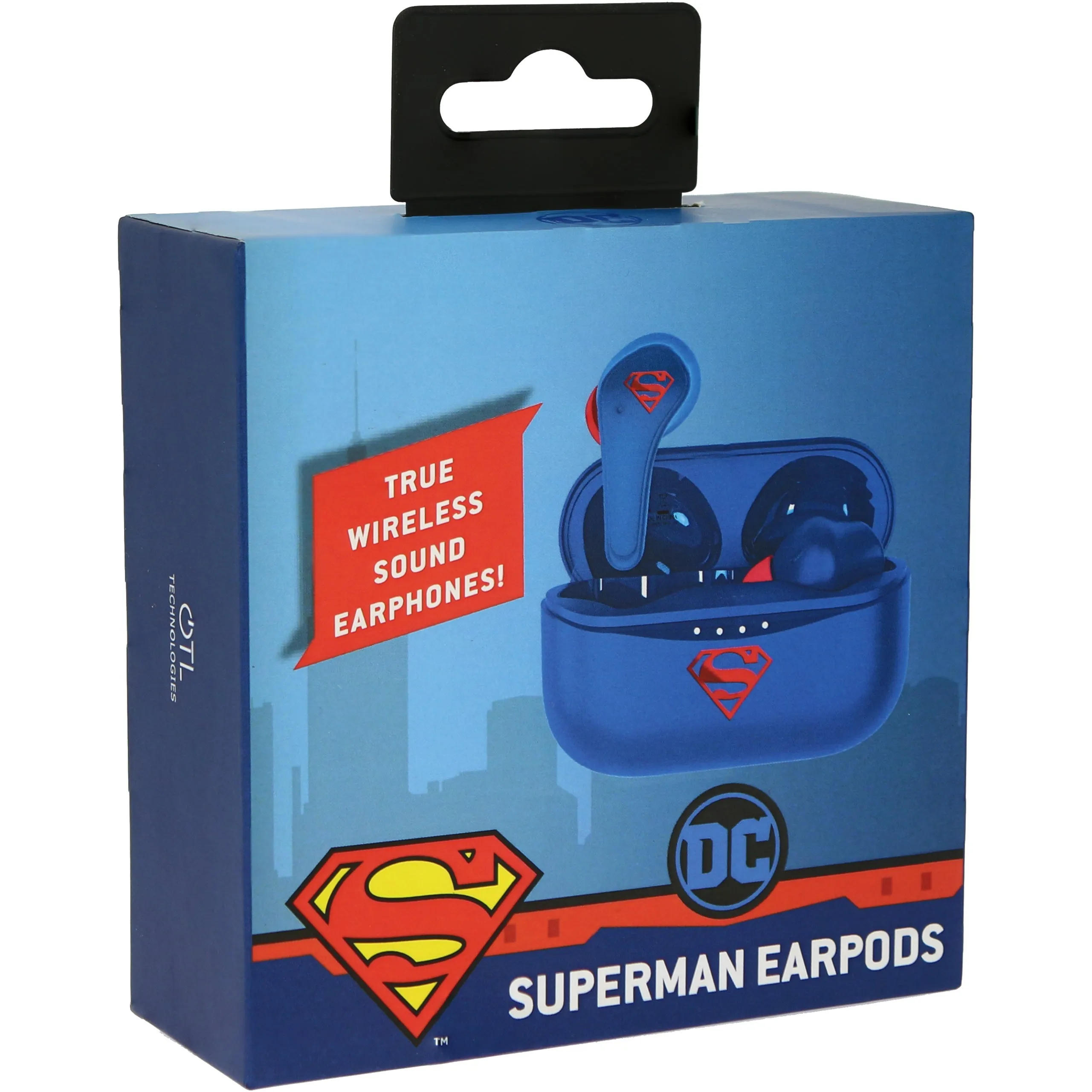 OTL DC Comics Superman TWS In-Ear Wireless Earbuds - Blue | DC0880