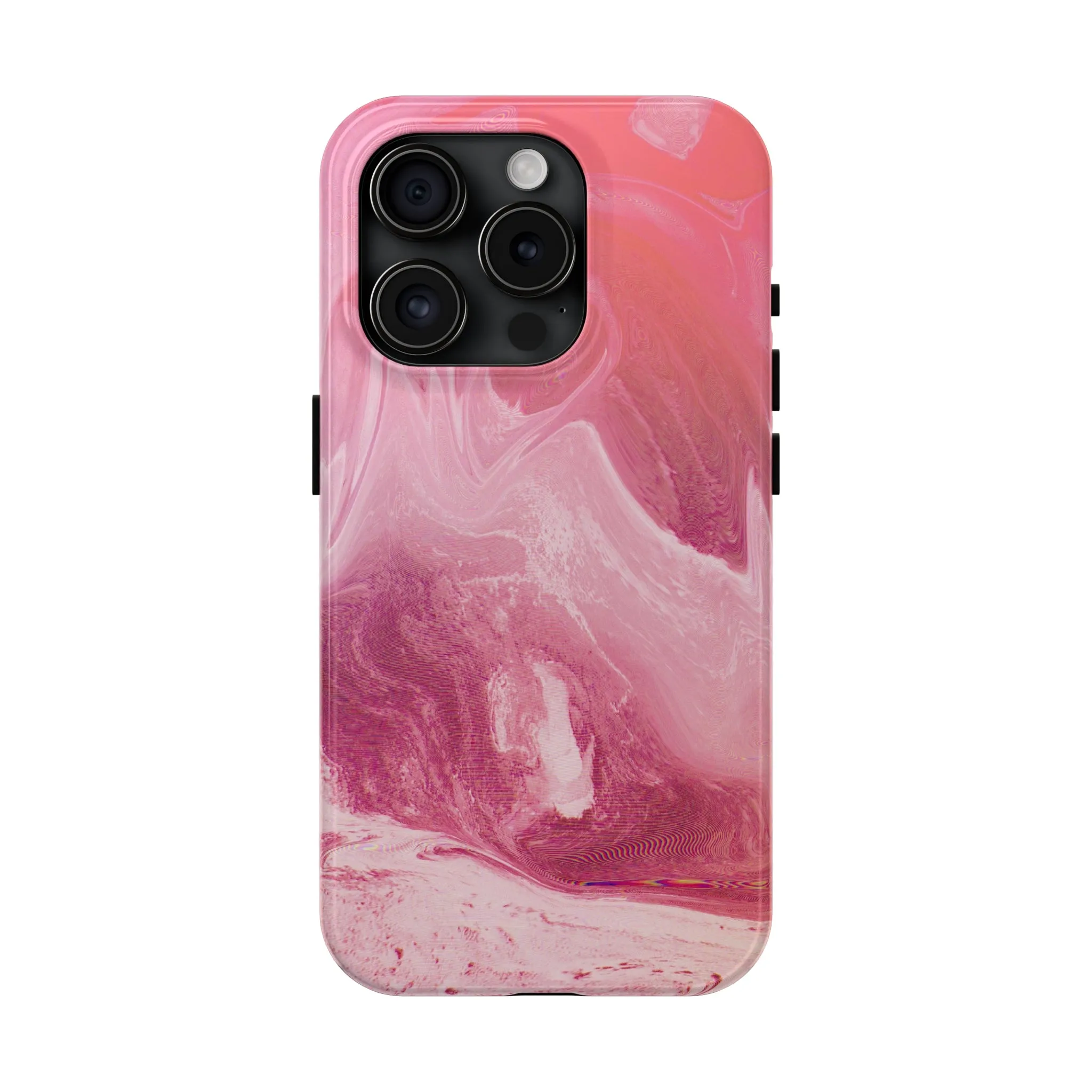 Pink Marble Design Tough Phone Case compatible with a large variety of iphone models, Gift, Phone Case