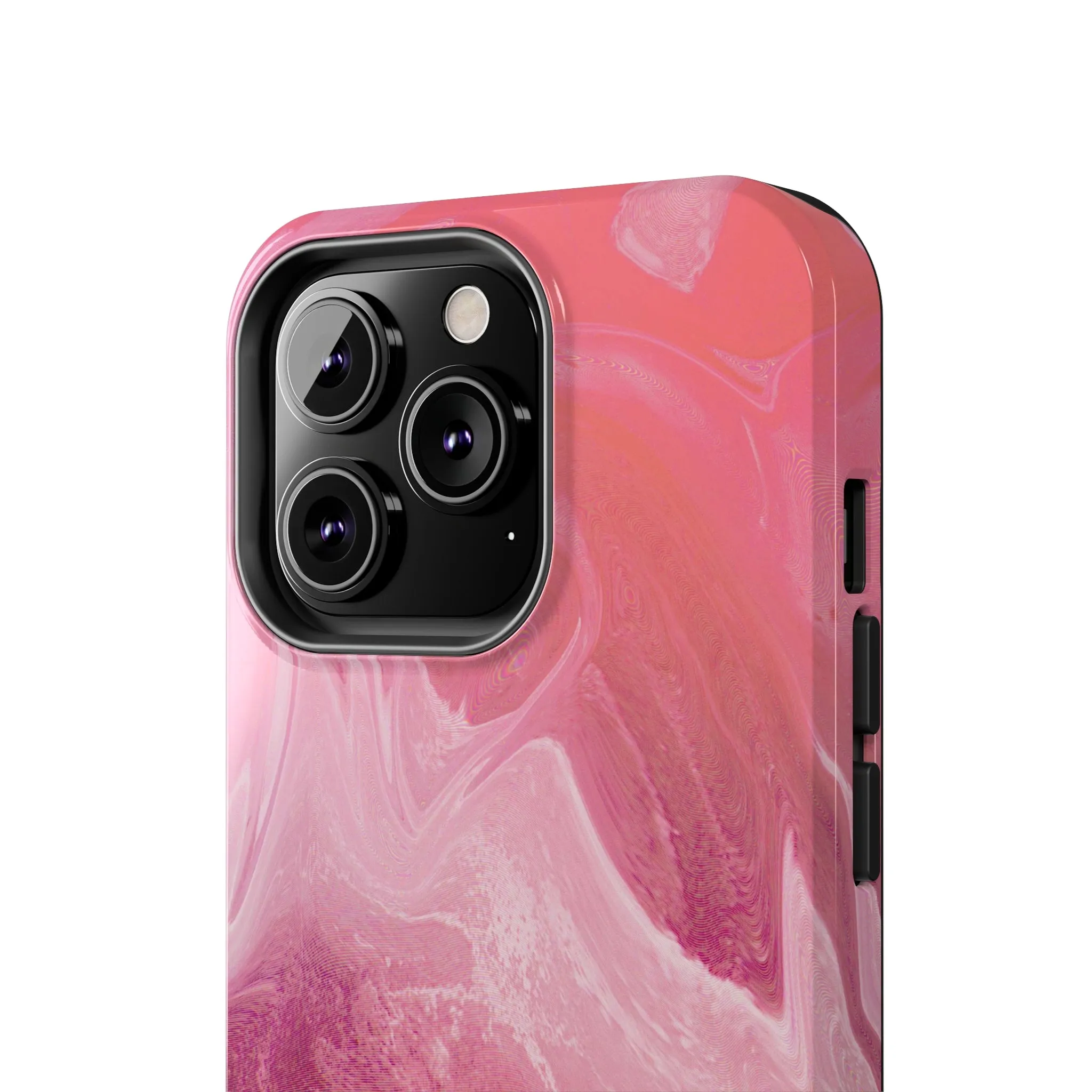 Pink Marble Design Tough Phone Case compatible with a large variety of iphone models, Gift, Phone Case