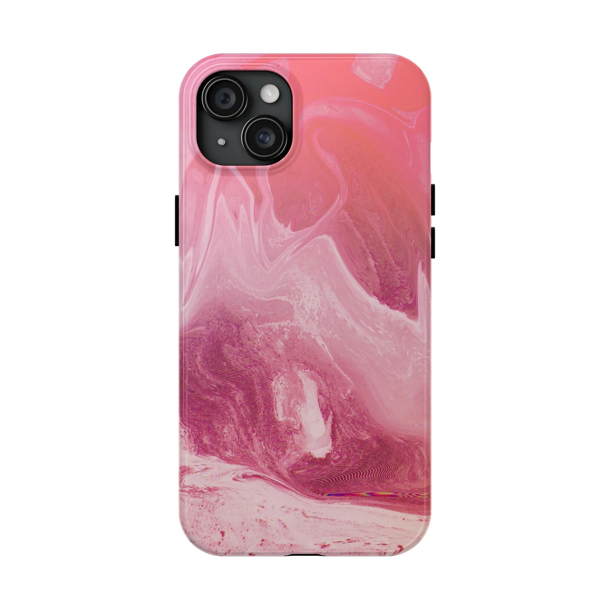 Pink Marble Design Tough Phone Case compatible with a large variety of iphone models, Gift, Phone Case