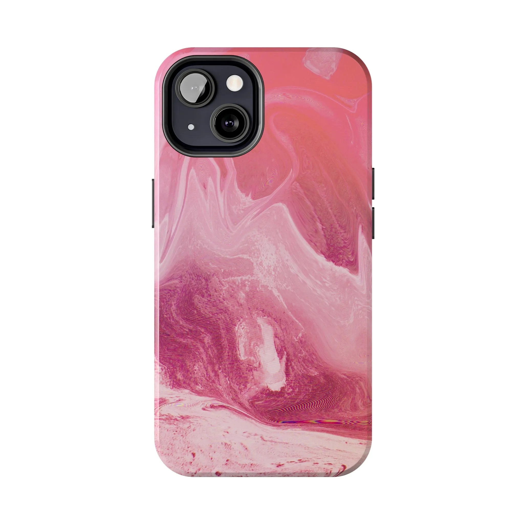 Pink Marble Design Tough Phone Case compatible with a large variety of iphone models, Gift, Phone Case