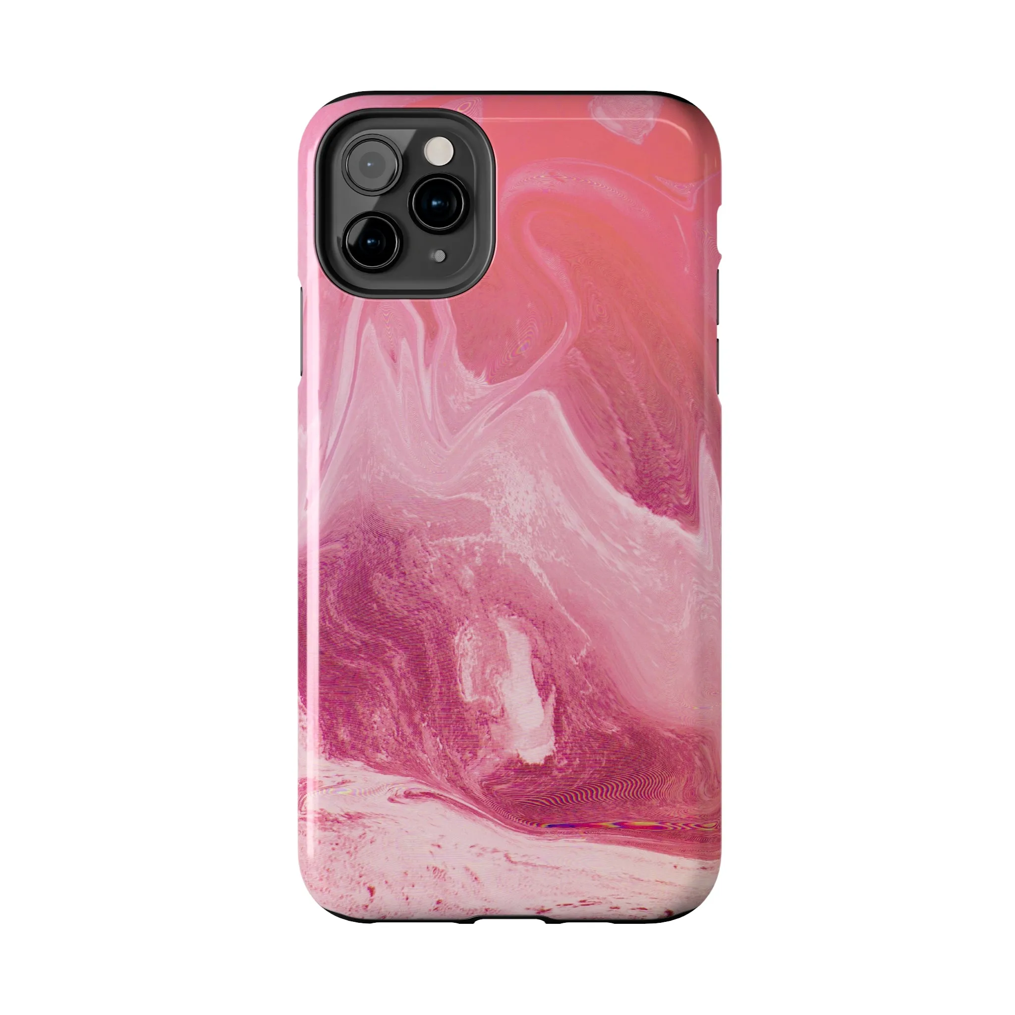 Pink Marble Design Tough Phone Case compatible with a large variety of iphone models, Gift, Phone Case