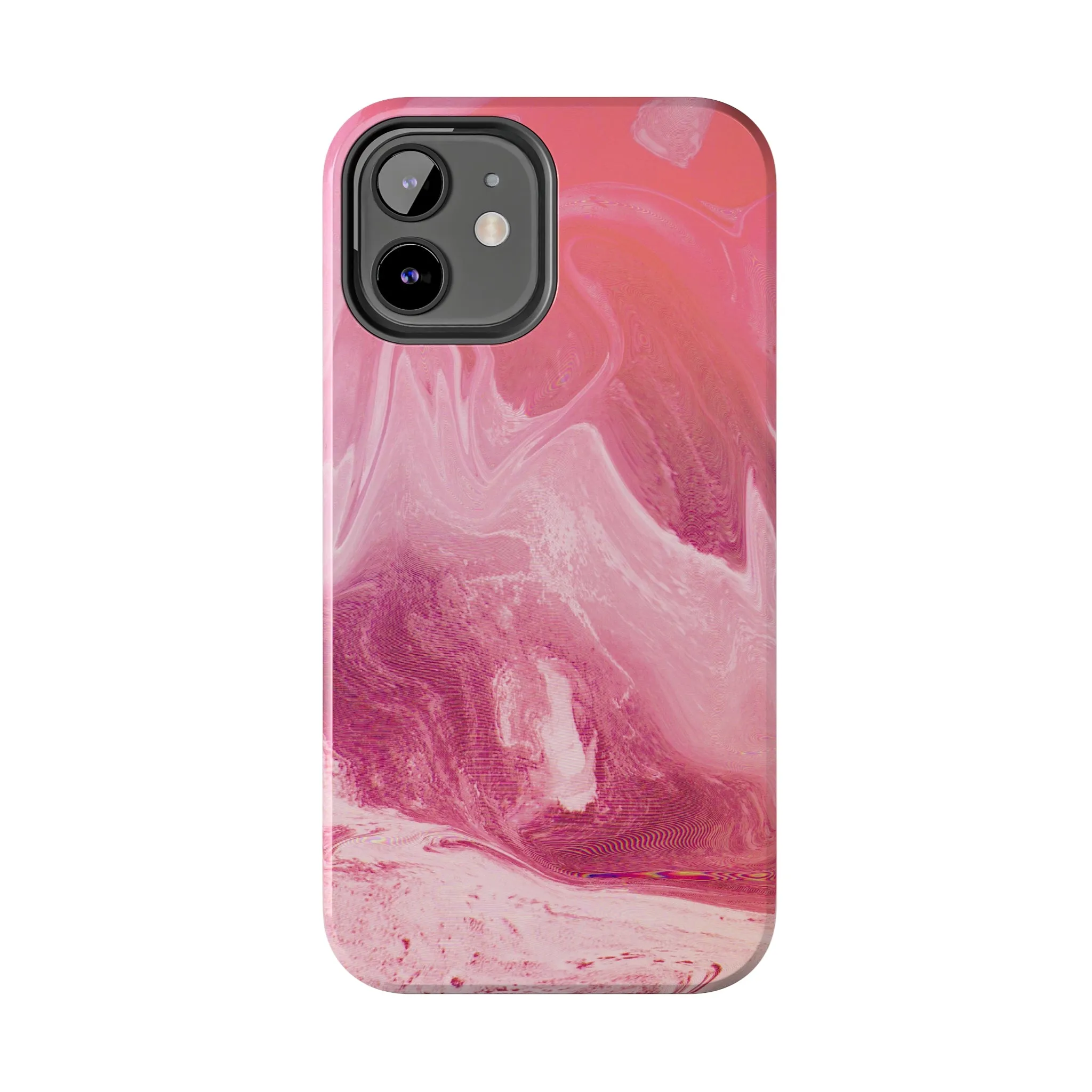 Pink Marble Design Tough Phone Case compatible with a large variety of iphone models, Gift, Phone Case