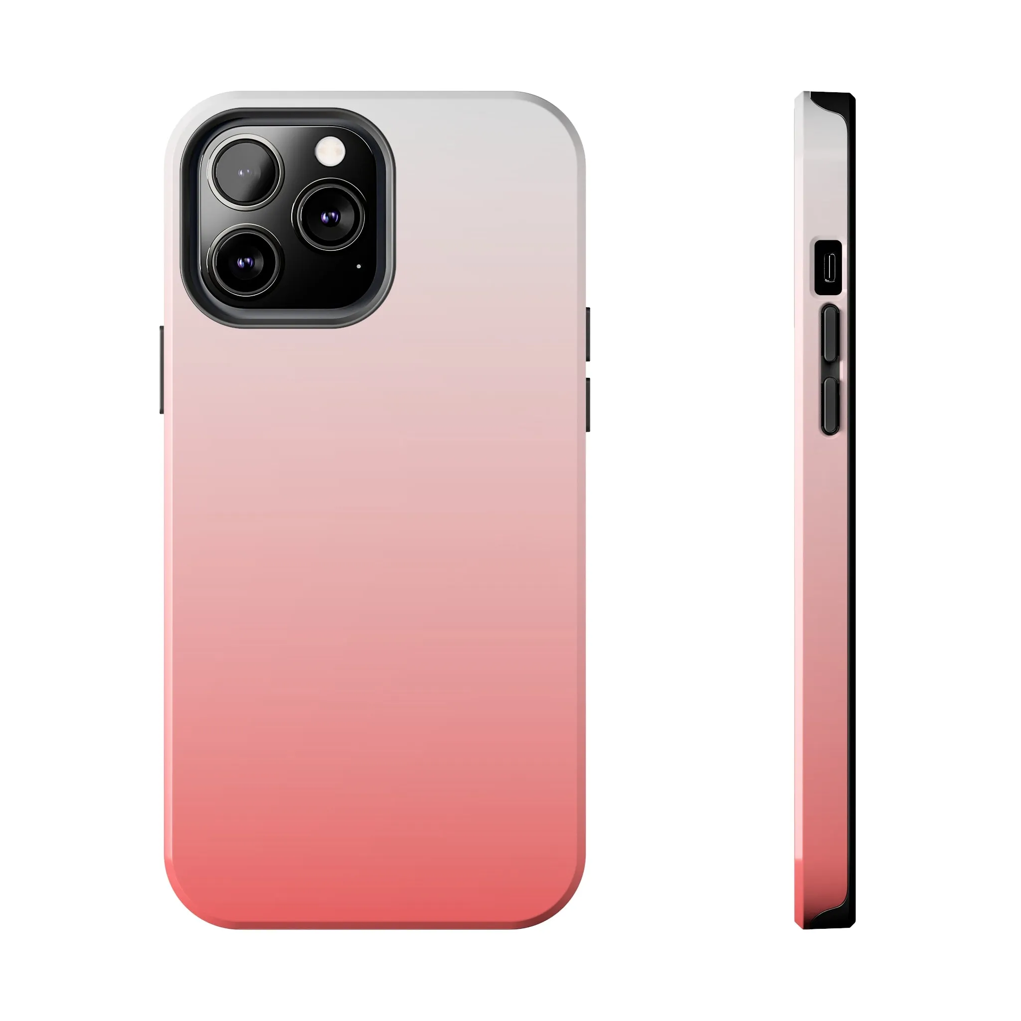 Pink Ombre Design Tough Phone Case compatible with a large variety of phone models, Gift, Phone Case