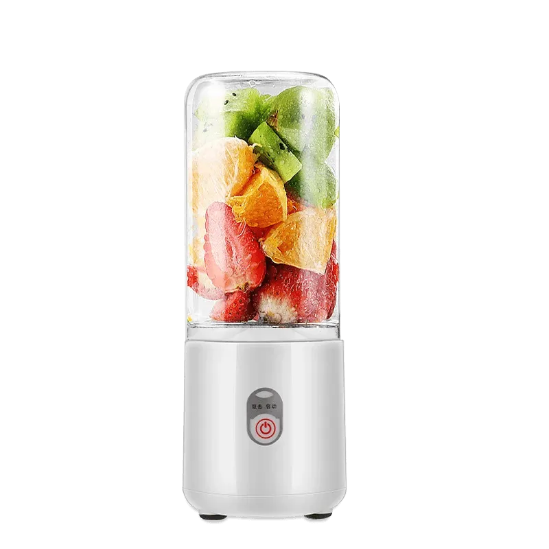 Portable Blender Bottle Fruit Juicer 500ML Personal Lemon Blender with 6 Blades BPA Free Kitchen Automatic Fresh Squeezer Travel