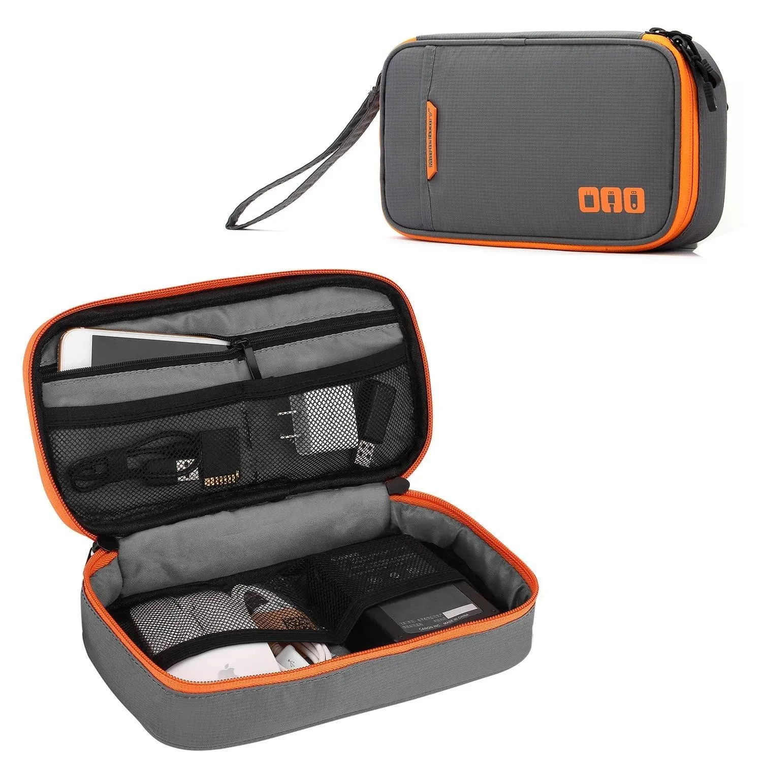 Portable Gadget Organizer & Cable Bag: Waterproof Travel Case for Electronic Accessories