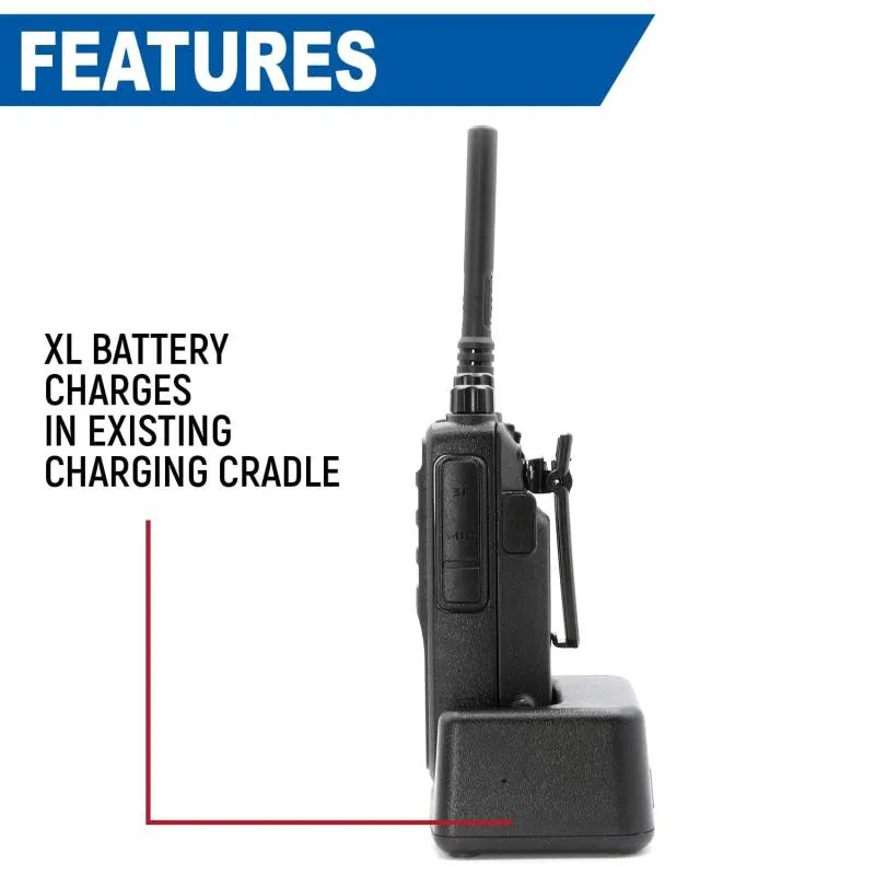 Rugged Radios RDH-16 Handheld Radio High Capacity Battery