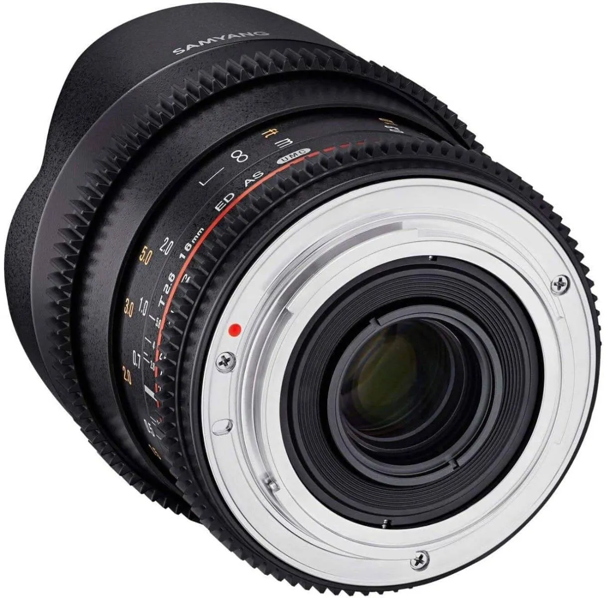 Samyang 16mm T2.6 VDSLR UMC II Nikon Full Frame Video Lens