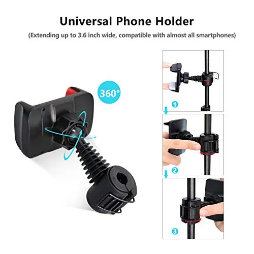 Selfie Ring Light with Tripod Stand & Cell Phone Holder