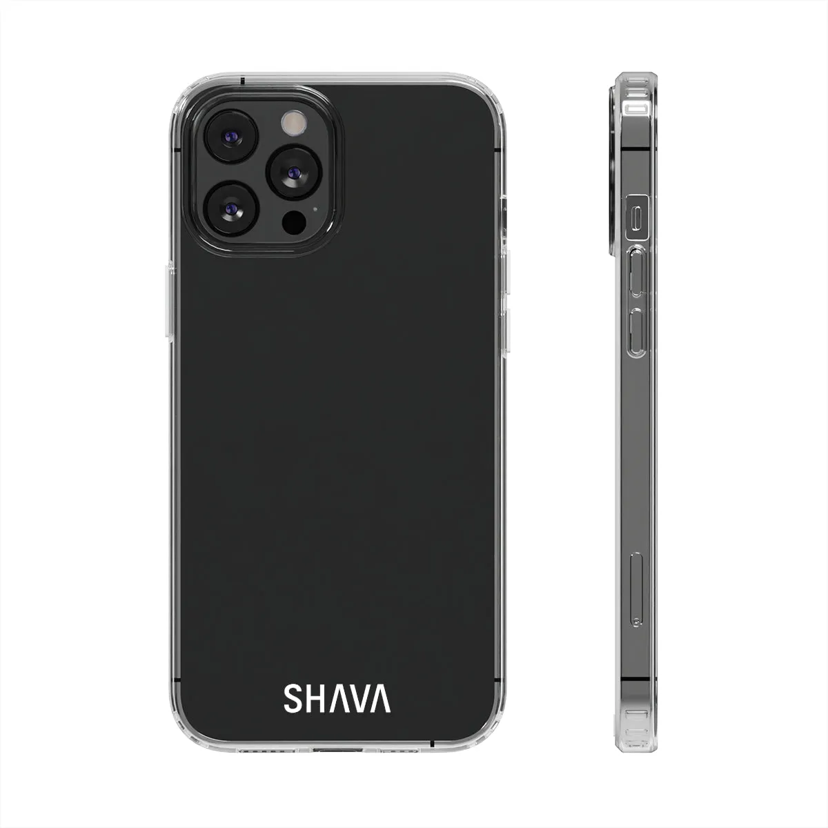 Simple Clear Phone Case - Shava