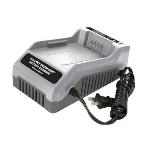 Snow Joe   Sun Joe iCHRG40-RM EcoSharp® Lithium-Ion Battery Charger | 40 Volt (Certified Refurbished)