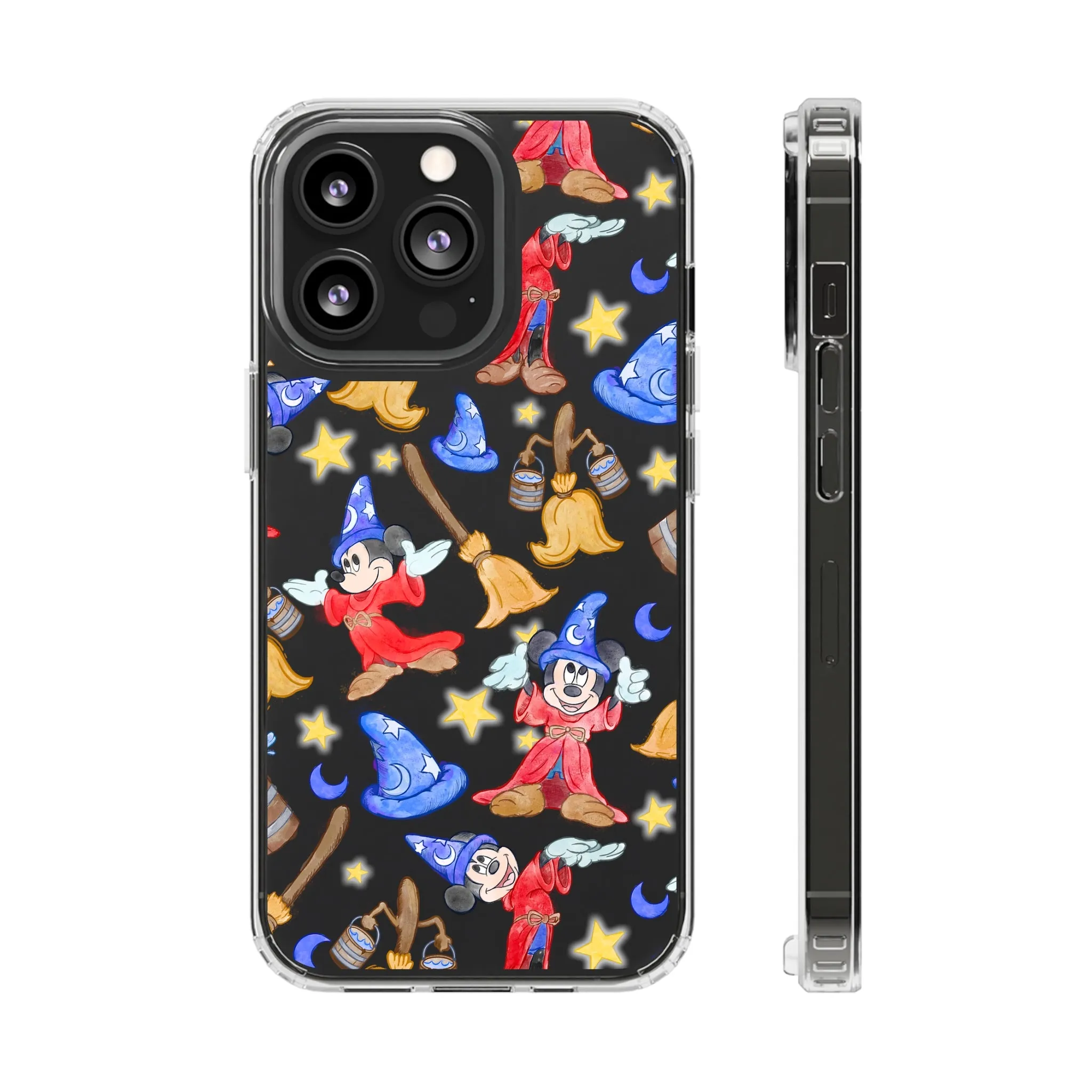 Sorcerer Mouse Clear Phone Case! Inspired Hand drawn Unique Gift