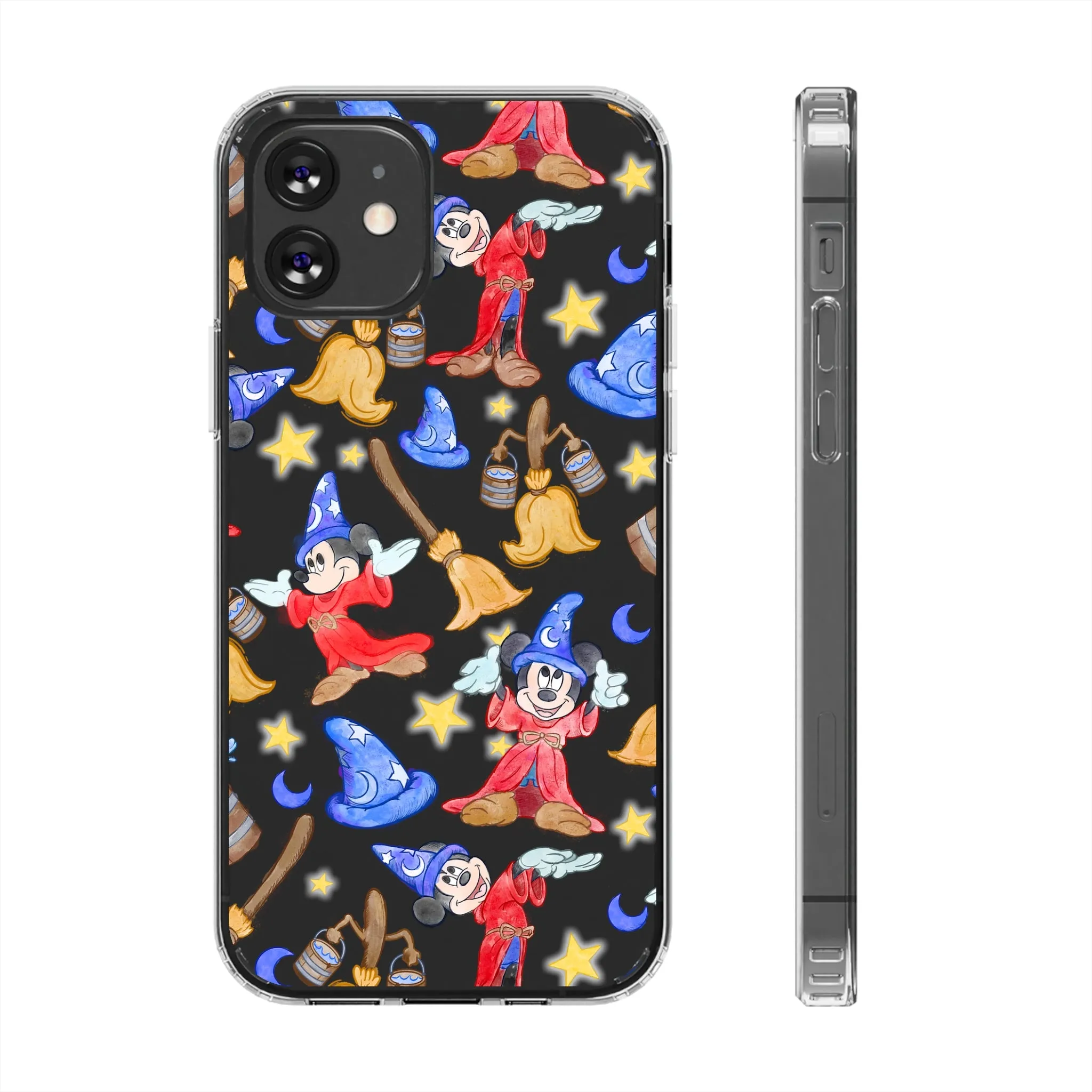 Sorcerer Mouse Clear Phone Case! Inspired Hand drawn Unique Gift