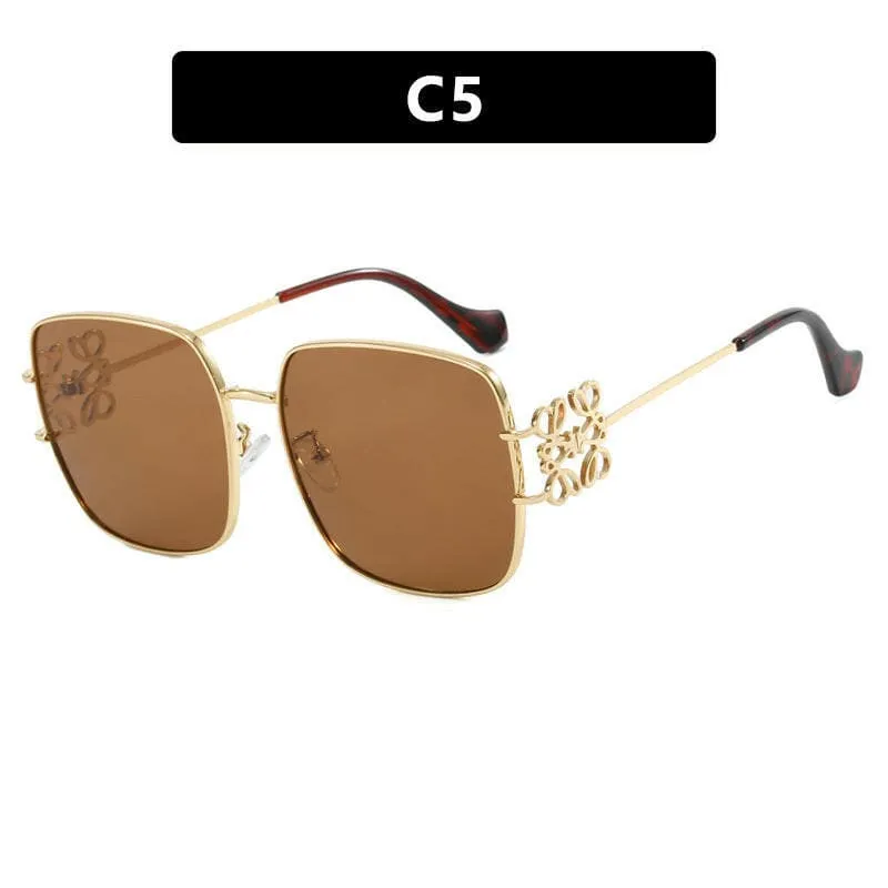 Stylish Oversized Personalized Simple Versatile Fashion Sunglasses