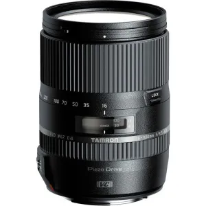 Tamron 16-300mm f/3.5-6.3 Di-II VC PZD Macro Lens w- hood for Canon