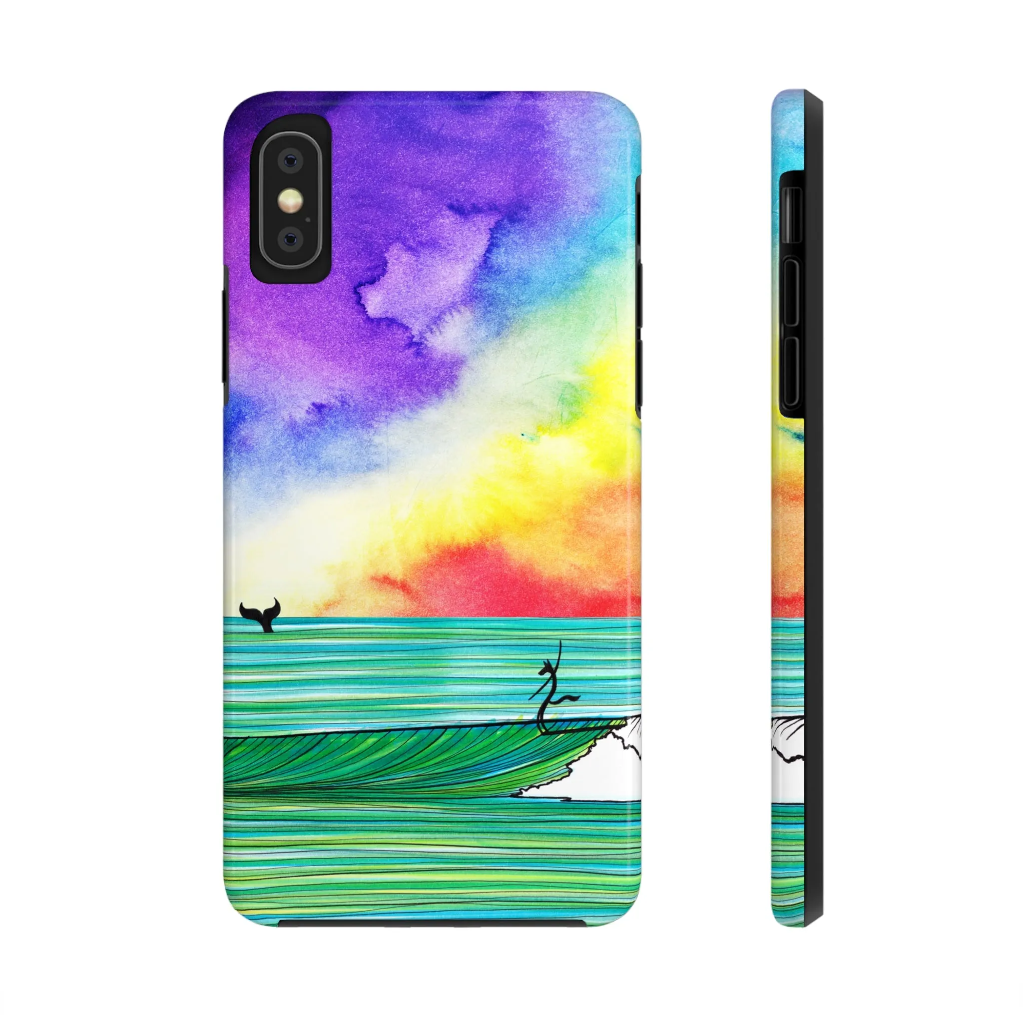 The Wolf And The Whale Tough Phone Case