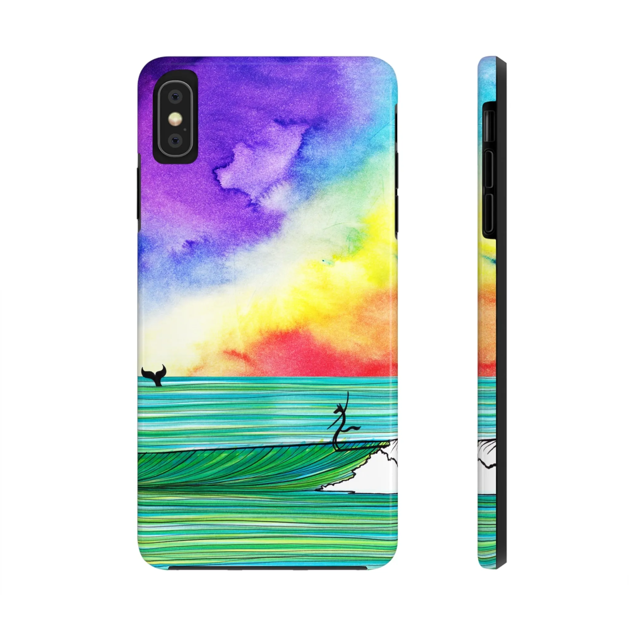 The Wolf And The Whale Tough Phone Case