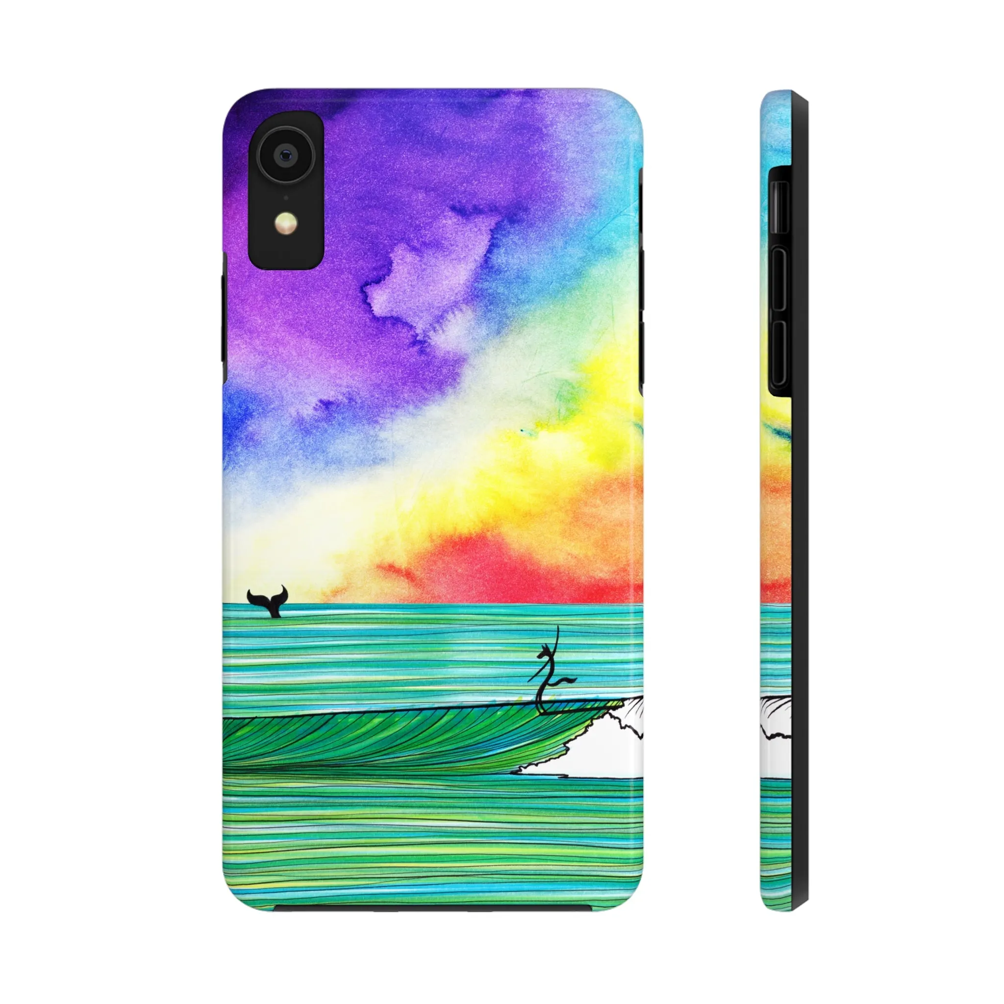 The Wolf And The Whale Tough Phone Case