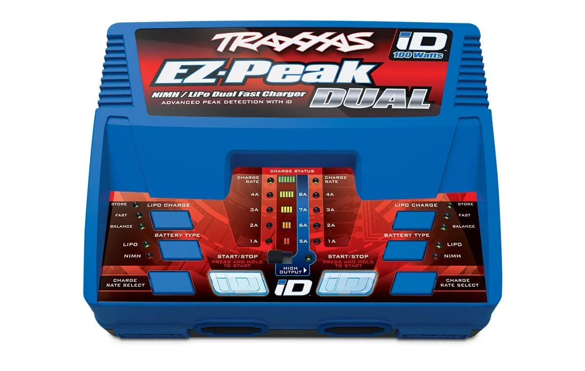 Traxxas Charger Dual EZ-Peak 100W - 2972AX