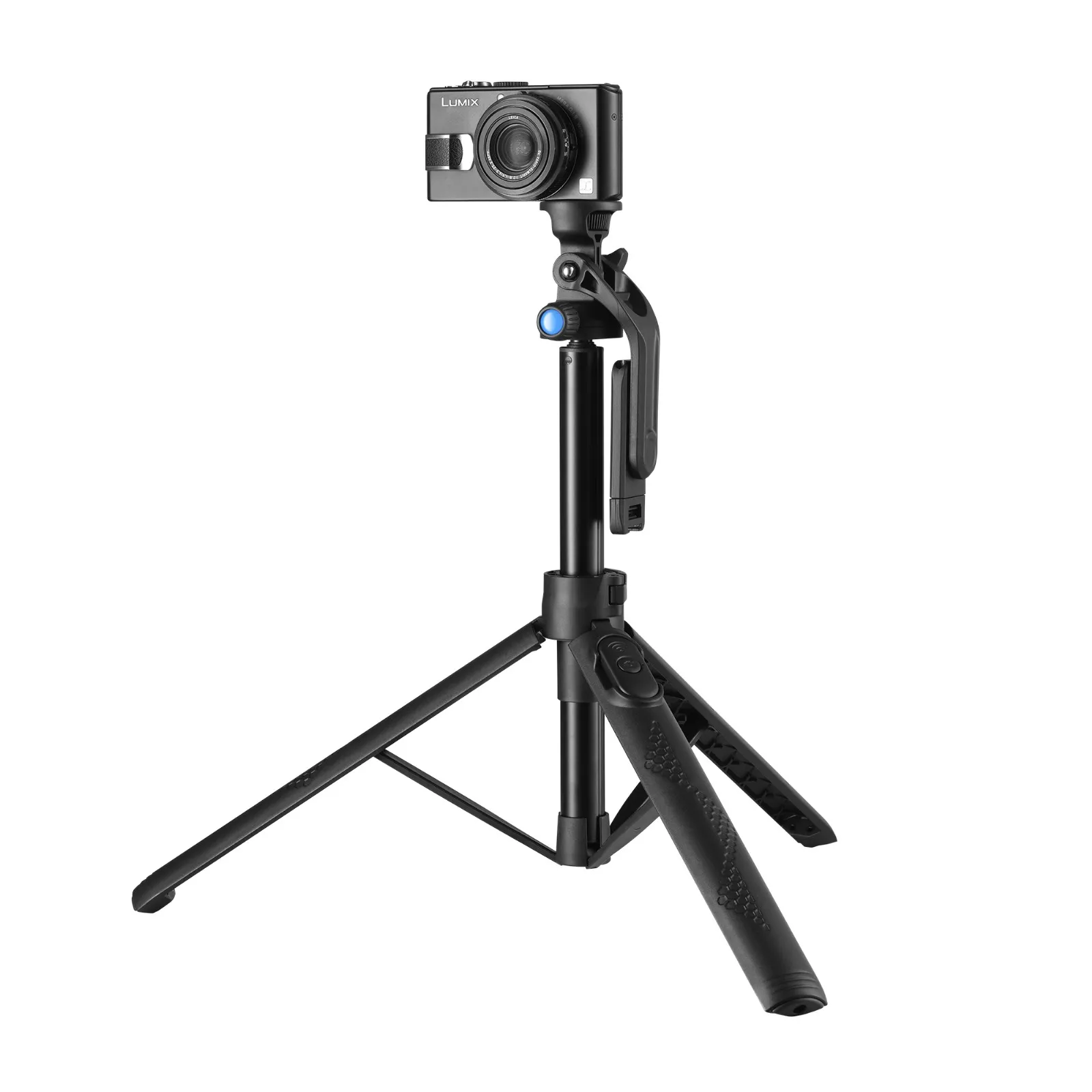 Tripod Dual Pod Mini selfie table stand with Bluetooth remote