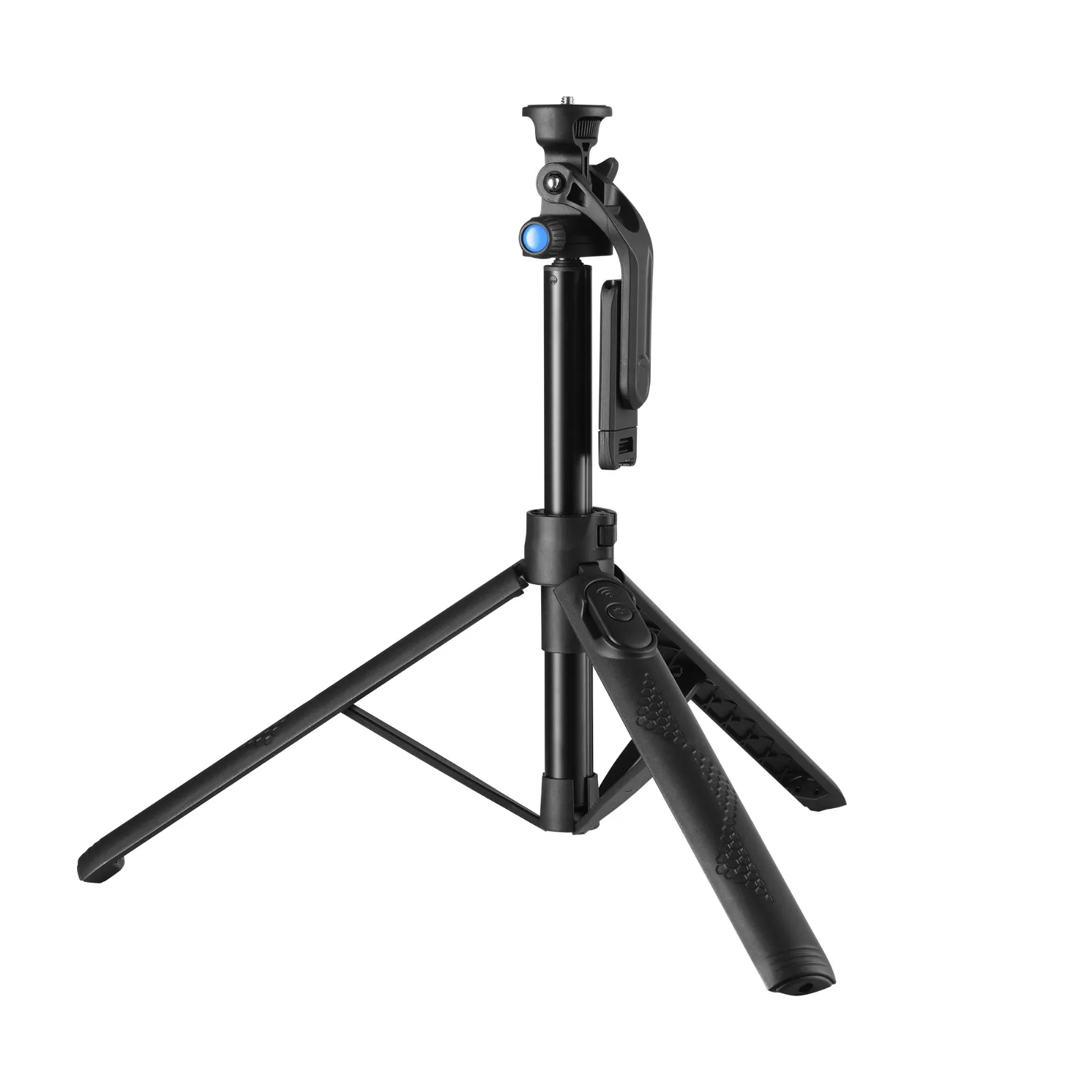 Tripod Dual Pod Mini selfie table stand with Bluetooth remote