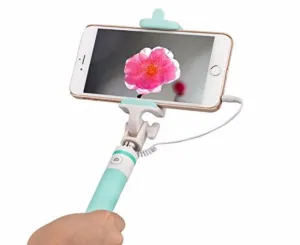 Universal Extendable Selfie Stick - Teal