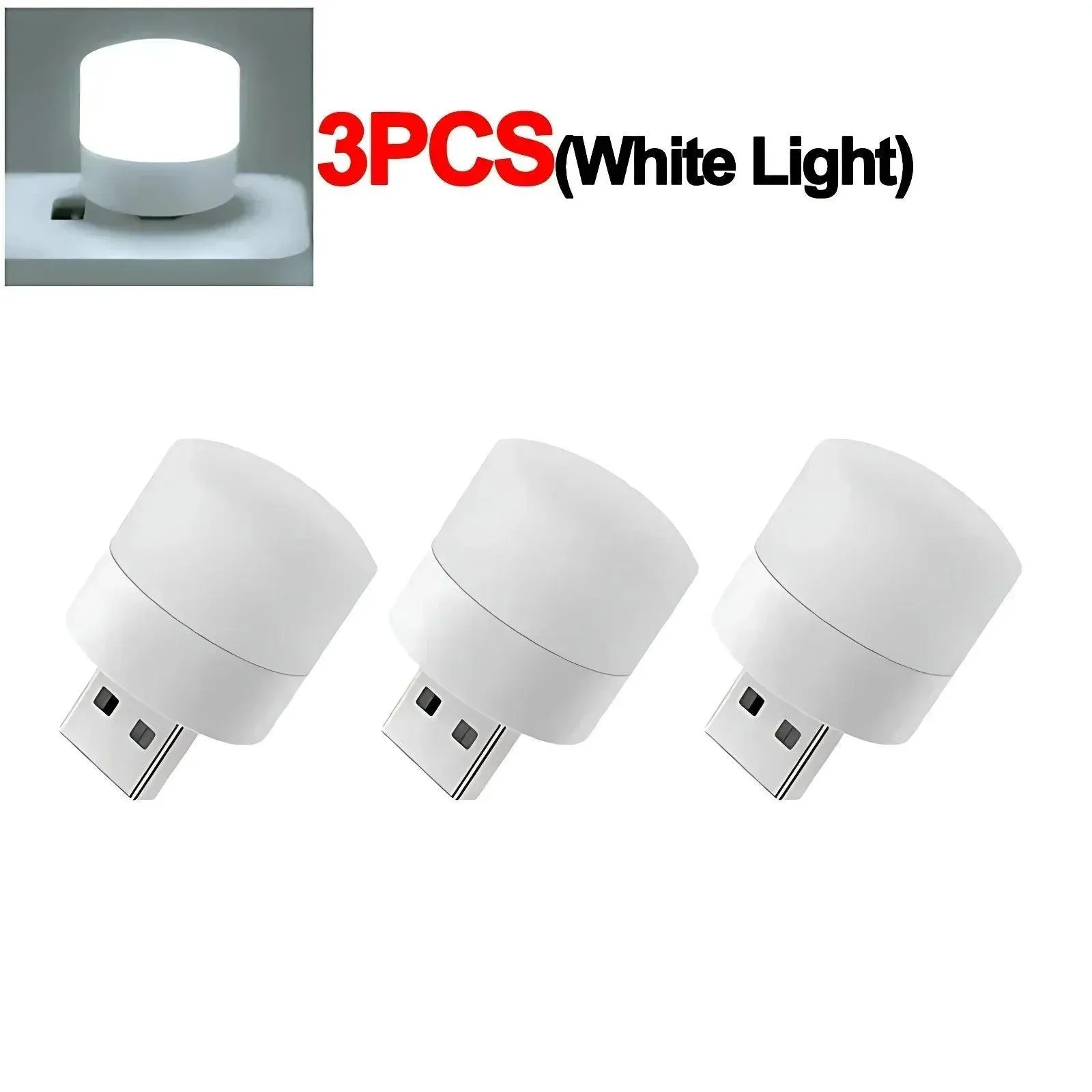 USB Mini Night Light: Illuminating LED Lamp for Eye Protection and Reading