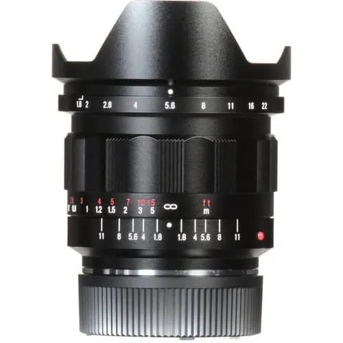 Voigtlander 21mm f1.8 Ultron Black Aspherical Lens - M Mount