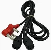 VOLEX DUAL POWER CORD