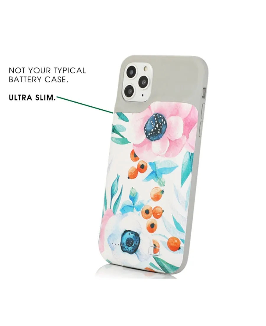 Watercolor Floral Ultra Battery Case