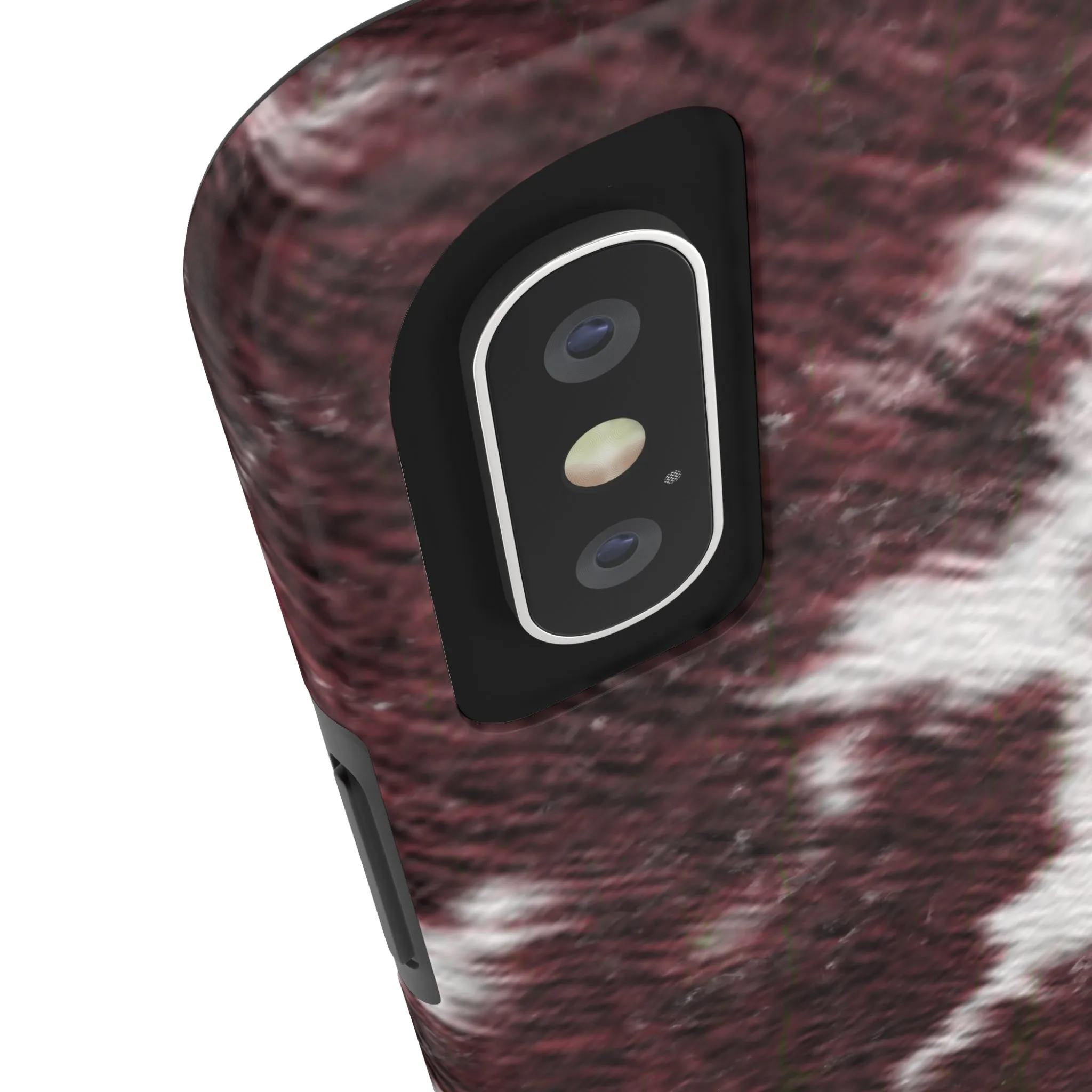 Western Cowhide Leopard Design Tough Phone Case compatible with a large variety of phone models, Gift, Phone Case